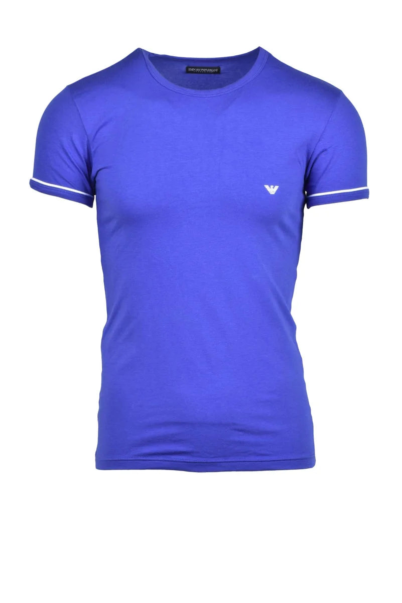 Emporio Armani T-shirt Cotone Viola