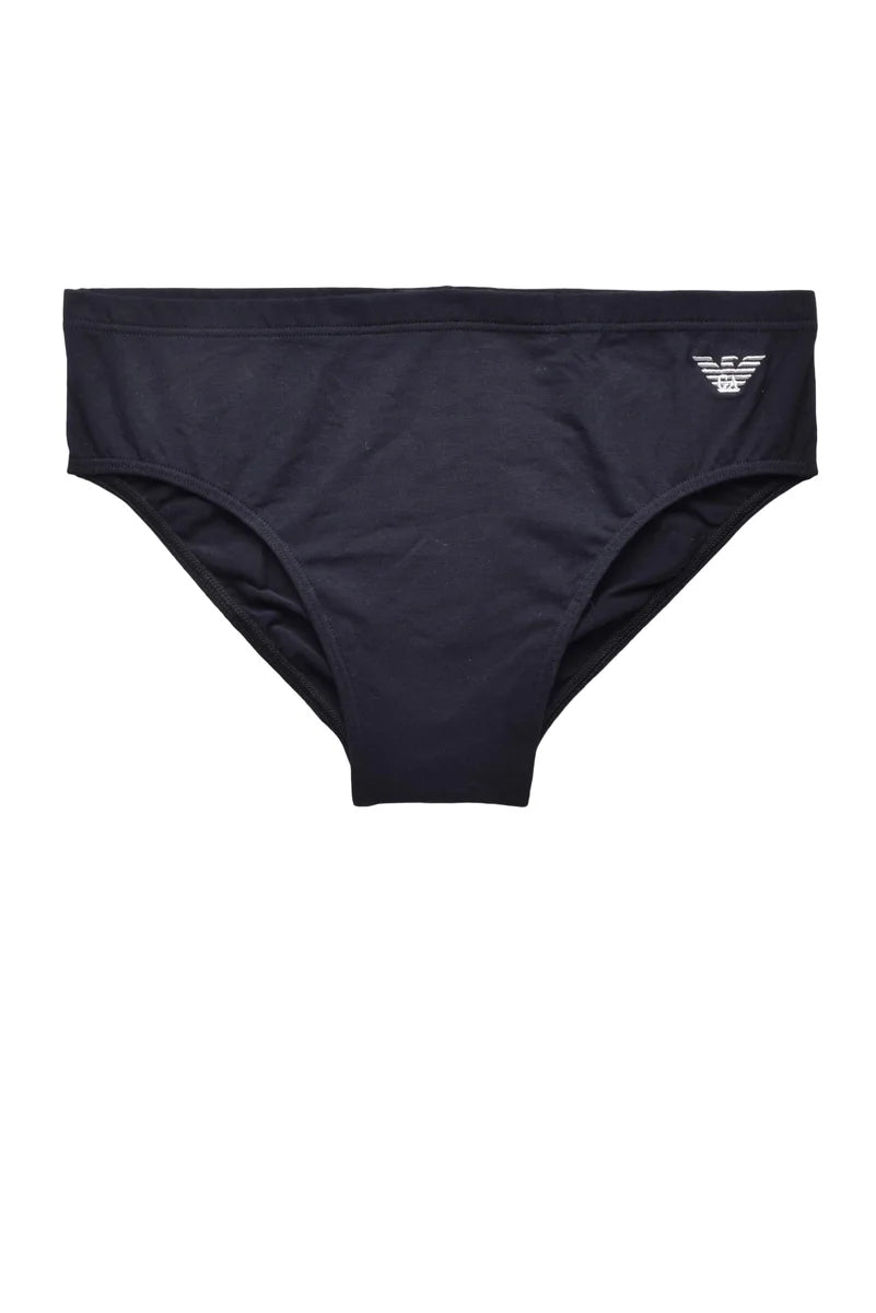 Emporio Armani Slip Cotone Nero