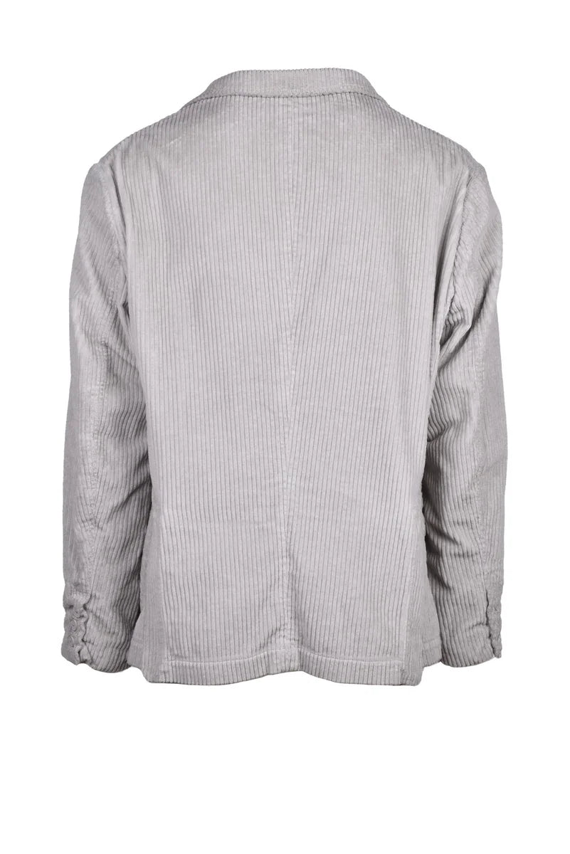 Never Enough Giacca Blazer Velluto - Grigio
