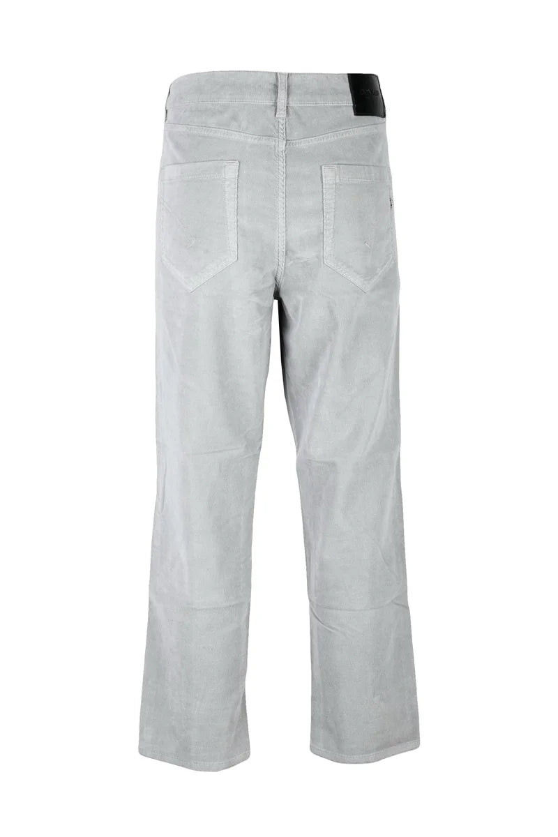 Dondup Pantaloni Grigio Chiaro