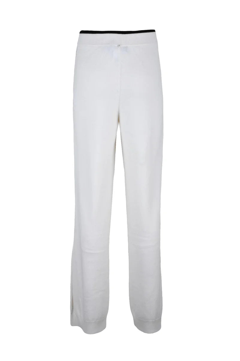 Lorena Antoniazzi Pantalone Tuta - Bianco