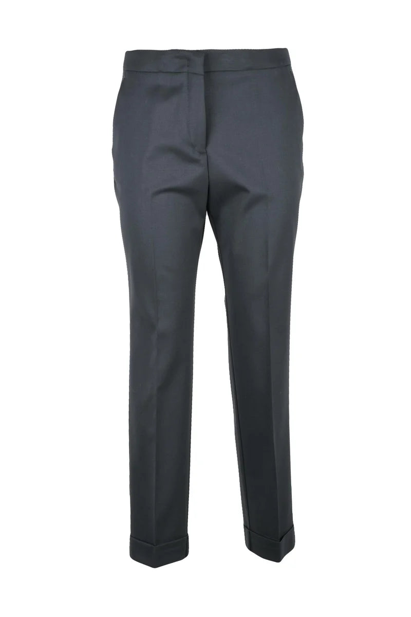 Etro Pantaloni in Lana Vergine - Grigio