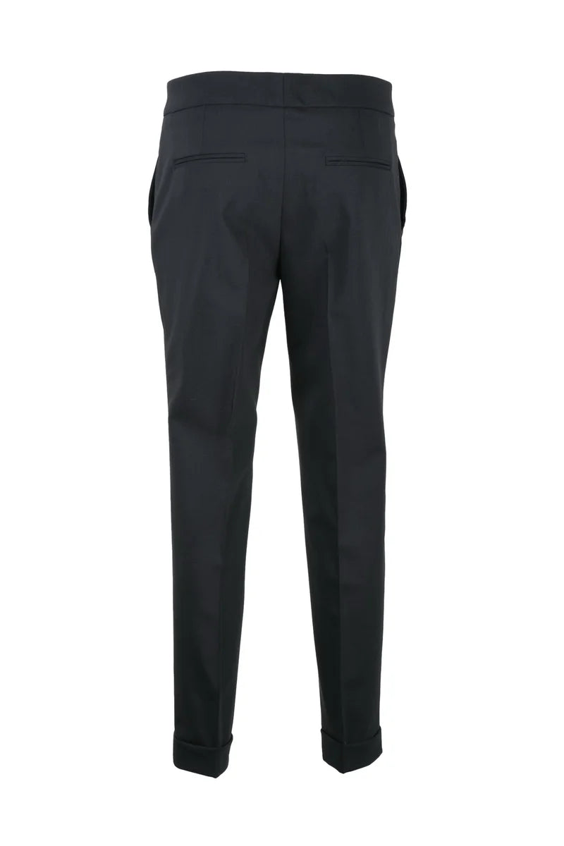 Etro Pantaloni in Lana Vergine - Nero