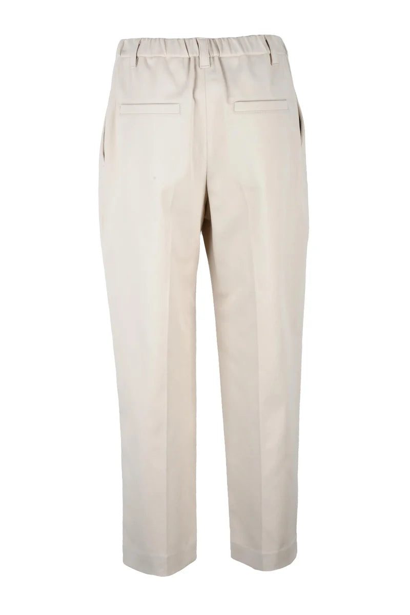 Brunello Cucinelli White Trousers
