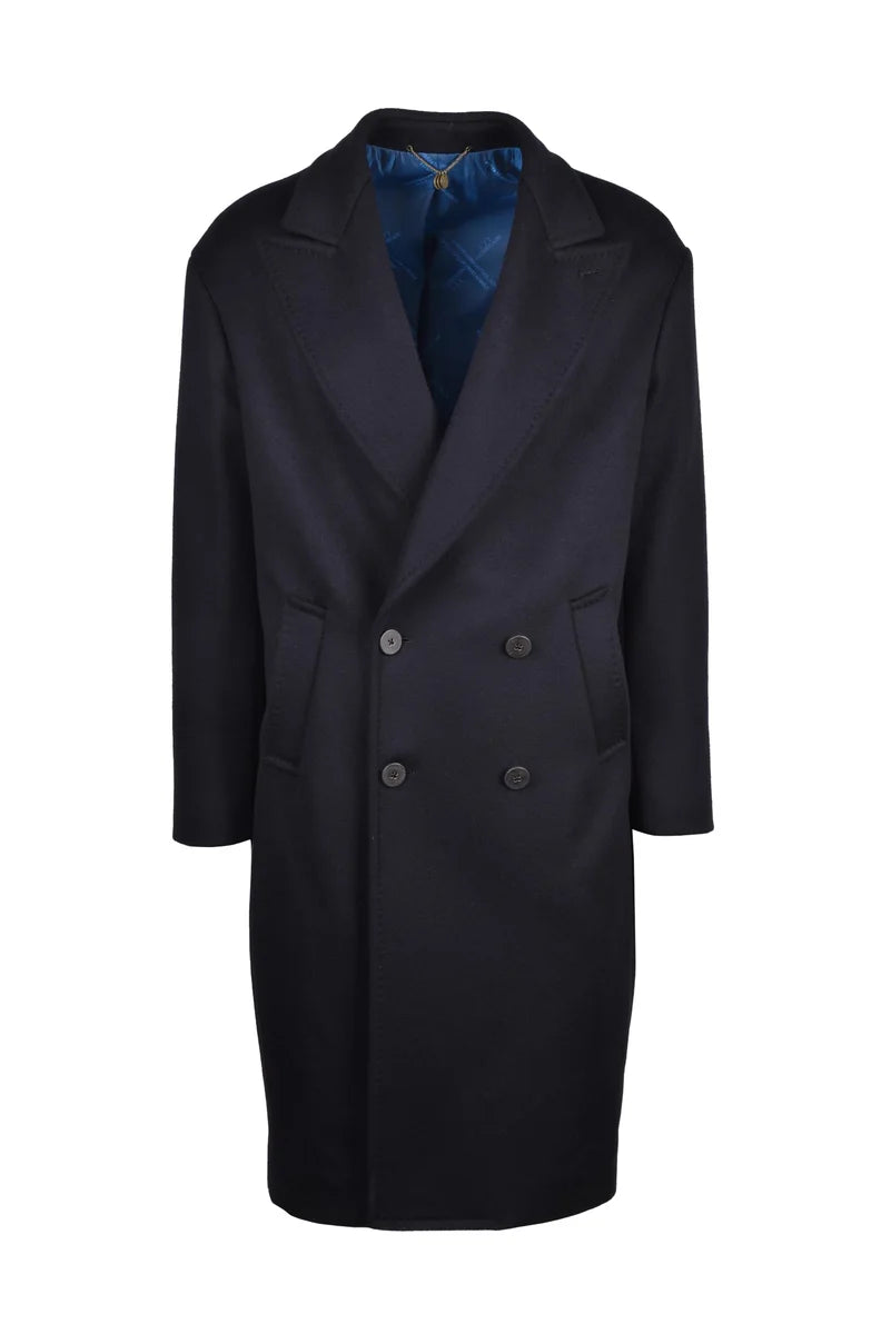 Maurizio Miri Cappotto Lana Nero