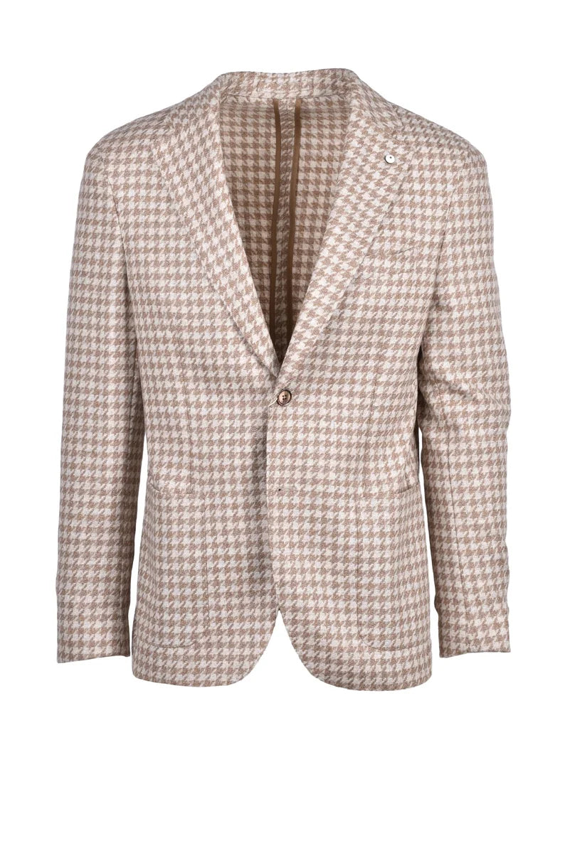 L.b.m. 1911 Giacca Sfiancata - Marrone/Beige