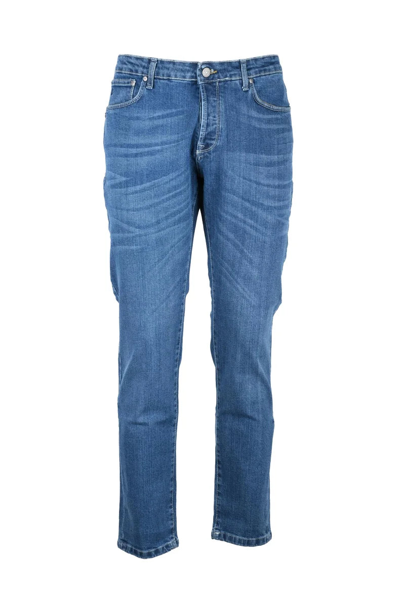 Daniele Alessandrini Homme Jeans Slim Fit - Blu