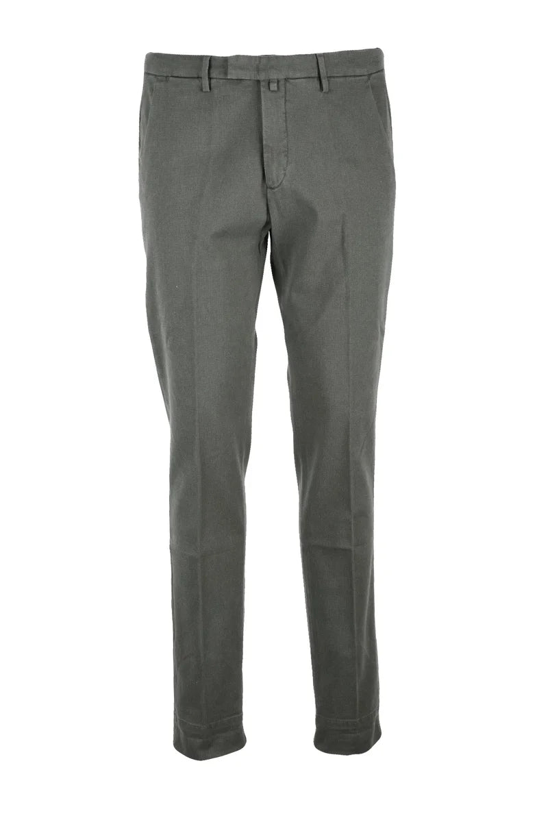 Briglia 1949 Pantalone Verde Cotone Poliestere Elastan