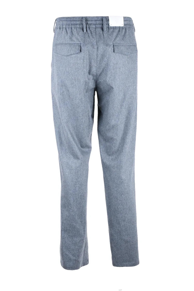 Eleventy Cashmere Wool Trousers - Grey