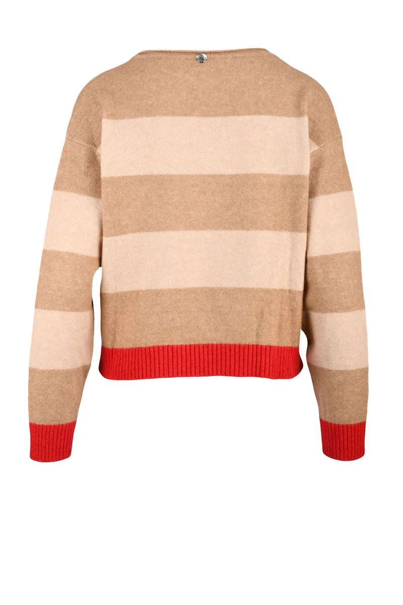 Twinset Actitude Maglione Beige Donna