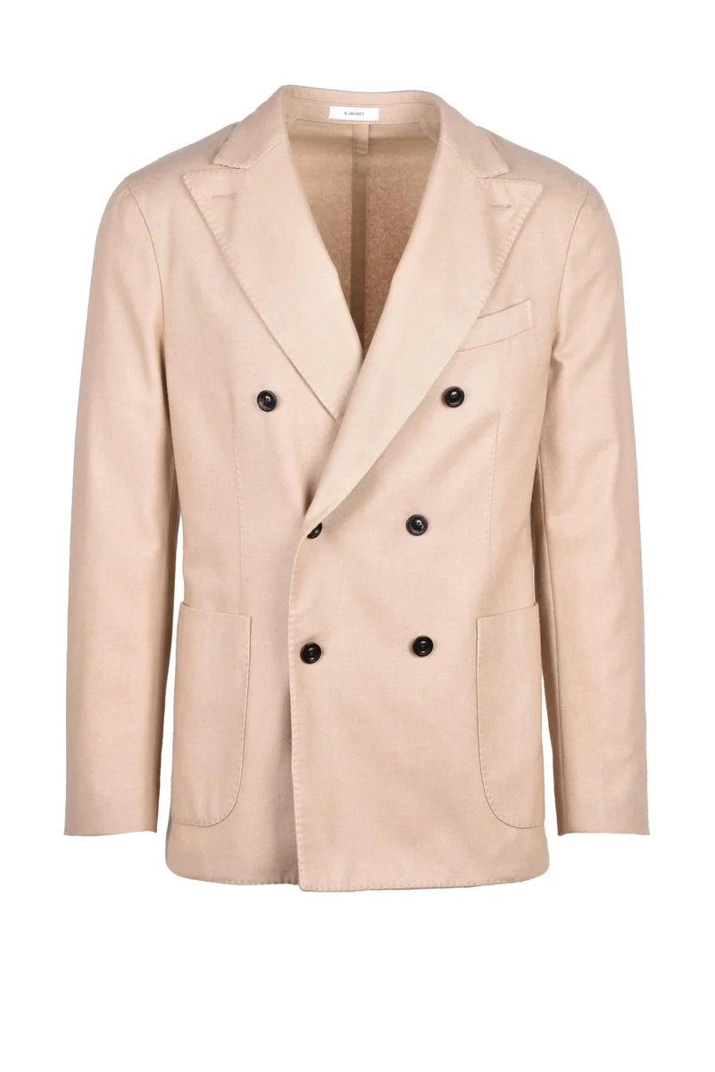 Boglioli Giacca Doppiopetto - Beige