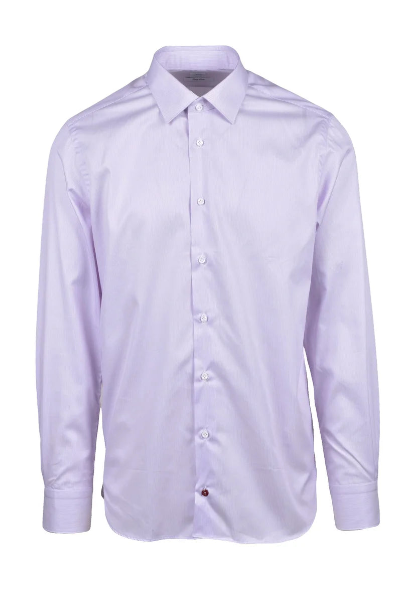 Carrel Camicia Cotone Righe - White/Lilac