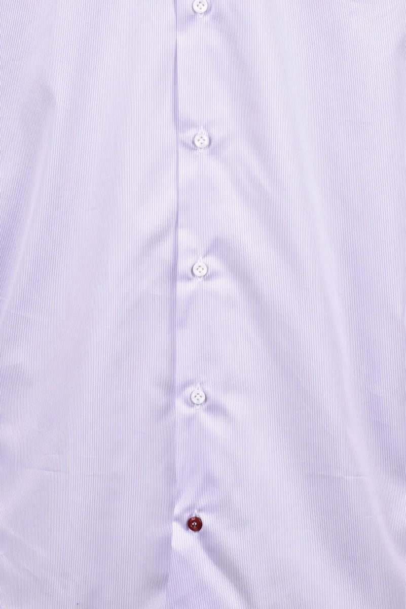 Carrel Camicia Cotone Righe - White/Lilac