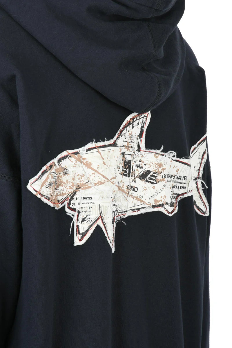 Paul & Shark Felpa con Cappuccio - Grigio