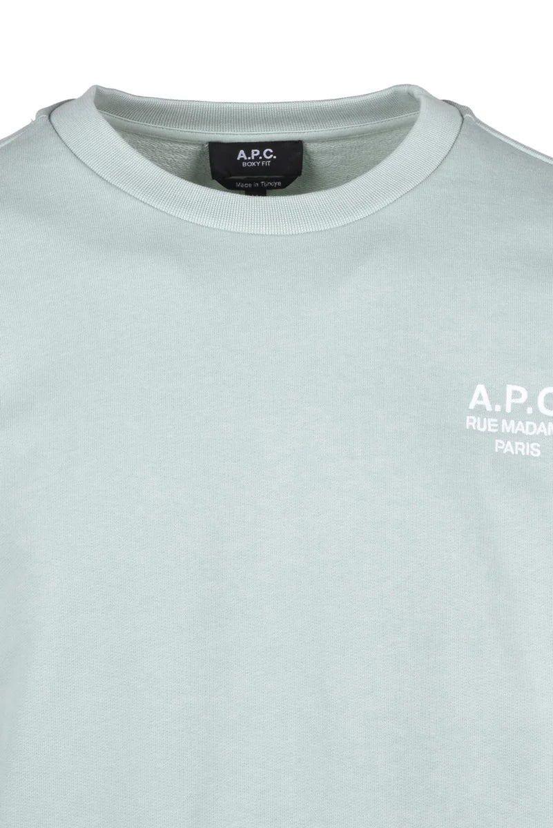 A.P.C. Felpa Corta - Verde Acqua