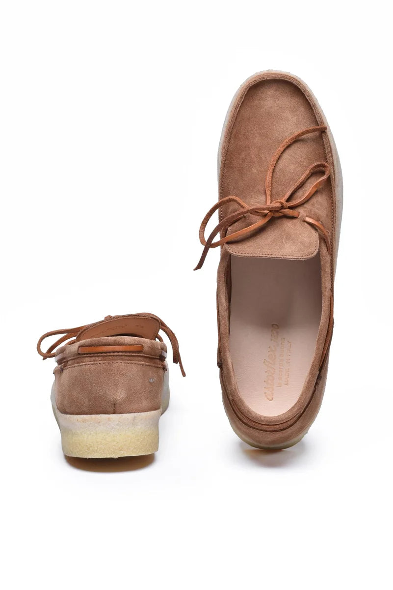 Astorflex Mocassino Suede Suola Gomma - Marrone