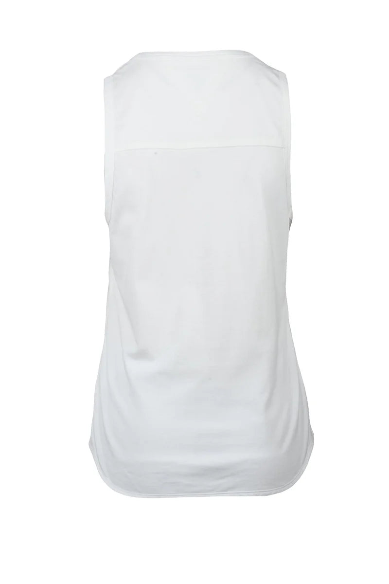 Bottega Veneta Top Girocollo Cotone - Bianco