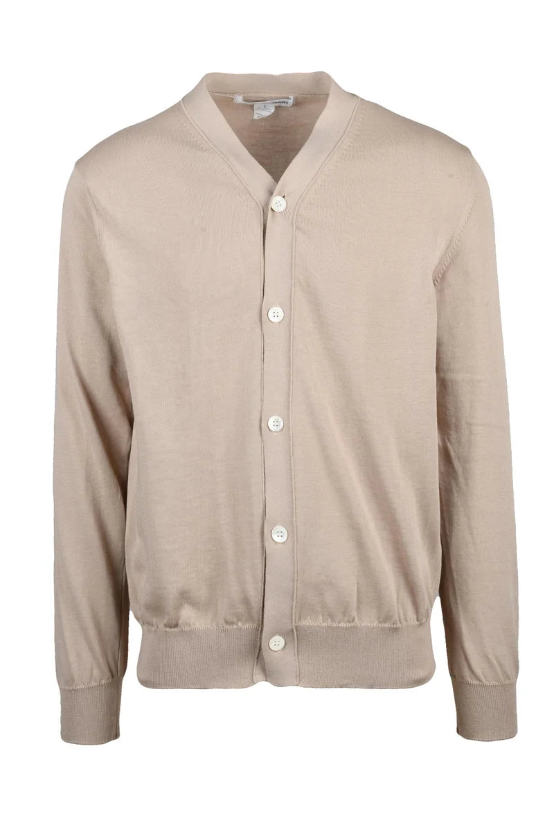 Comme des Garçons Shirt Cardigan Misto Cotone - Beige