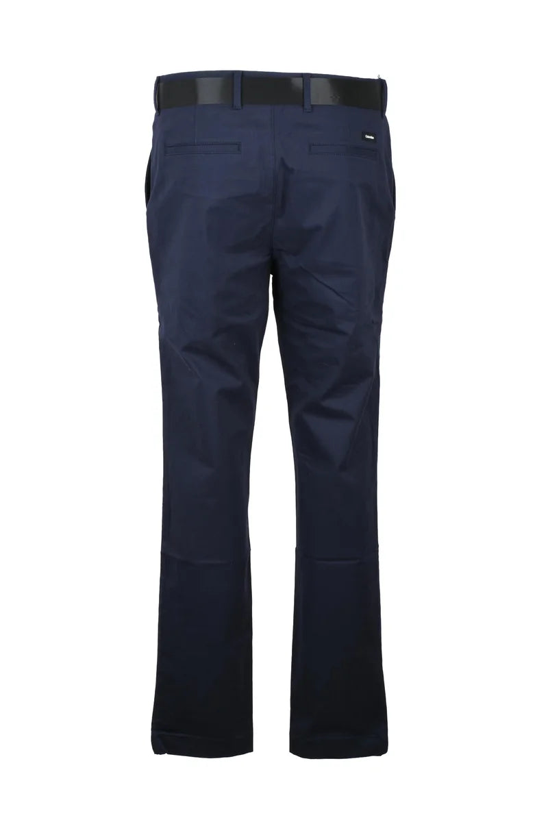 Calvin Klein Slim Chino Trousers - Blue