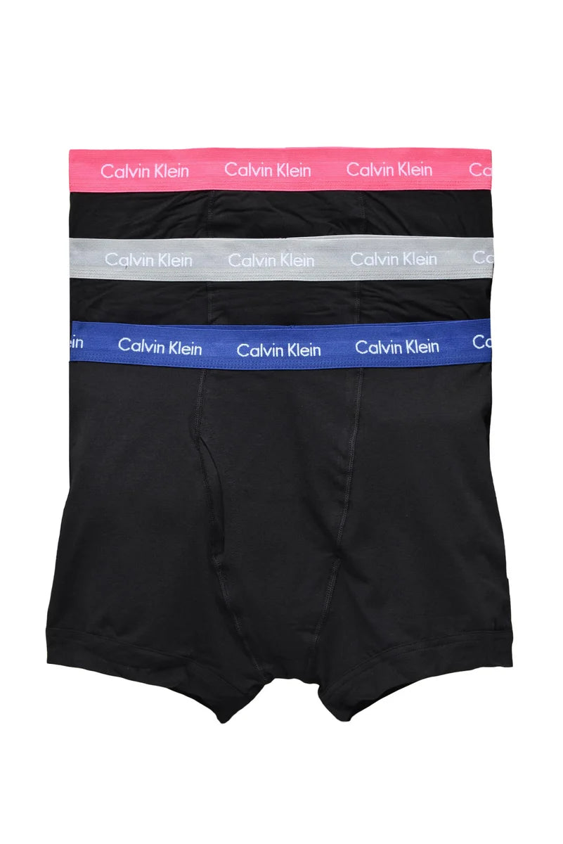 Calvin Klein Set Boxer 3pz - Blu/Rosa