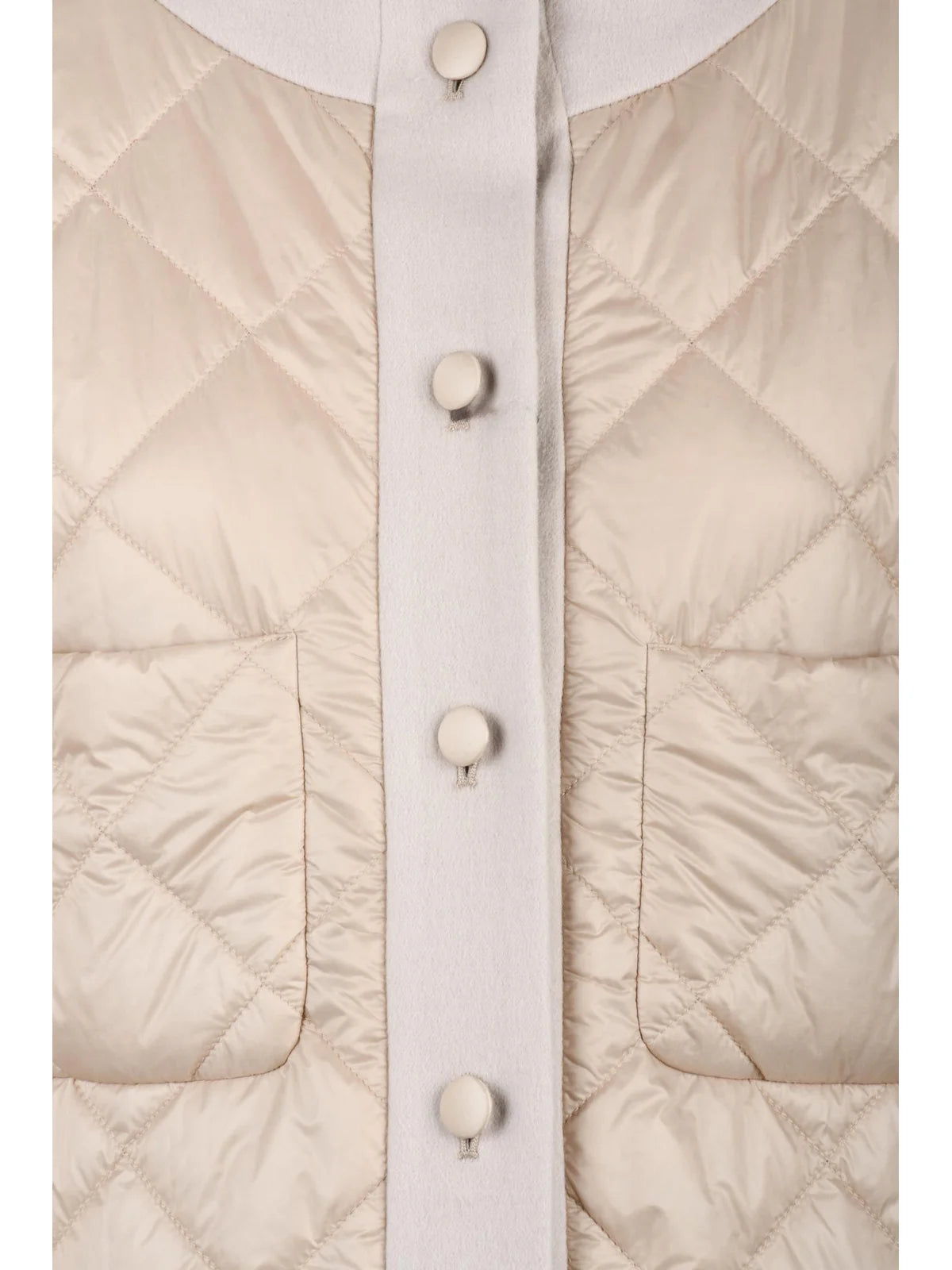 Cinzia Rocca Cappotto Imbottito con Zip - Beige