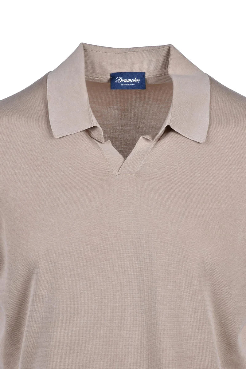 Drumohr Polo Maglia Cotone - Turchese