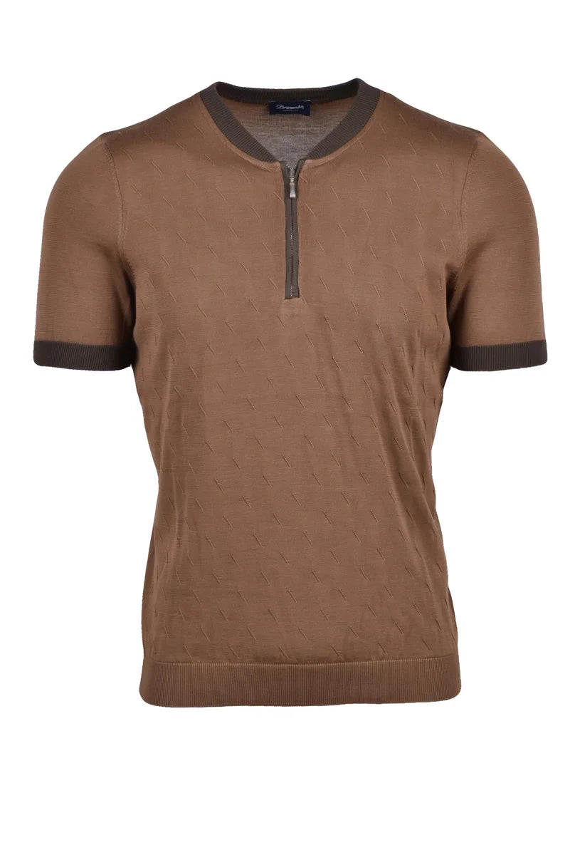 Drumohr Cotton Knit - Brown