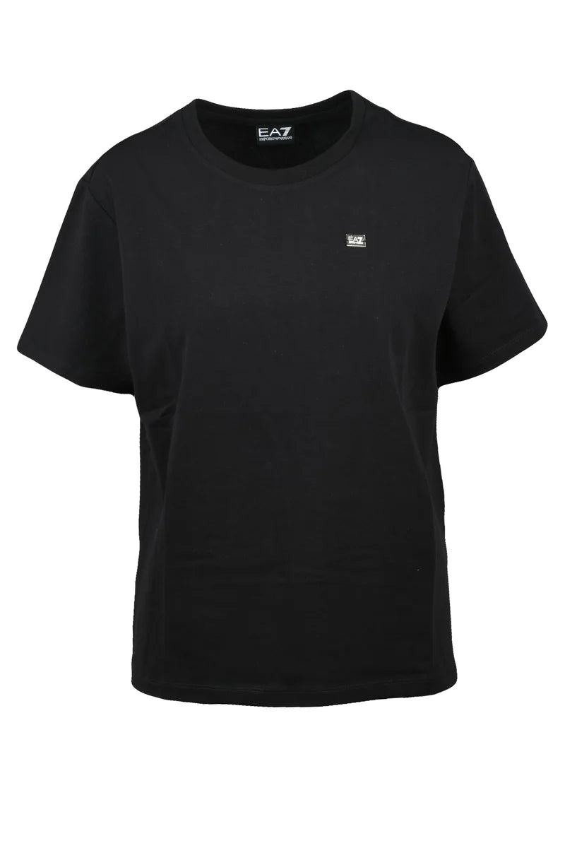 EA7 Emporio Armani T-shirt Cotone Stretch - Nero