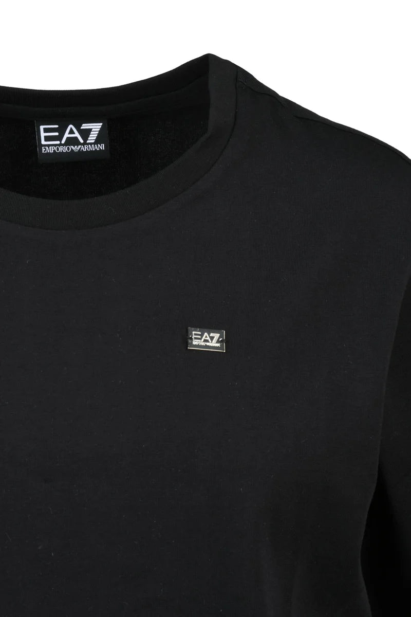 EA7 Emporio Armani T-shirt Cotone Stretch - Nero