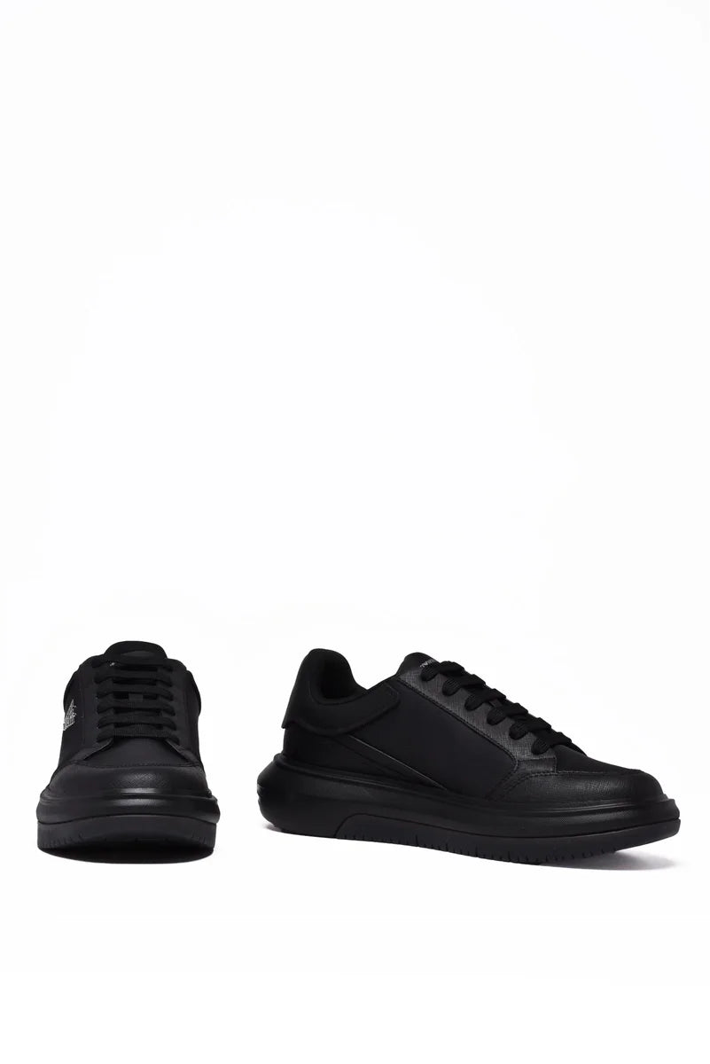 Emporio Armani Sneakers Gomma e Poliestere - Nero
