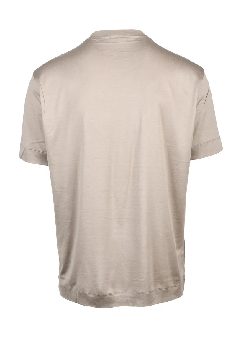 Emporio Armani T-shirt Lyocell Cotone - Grigio