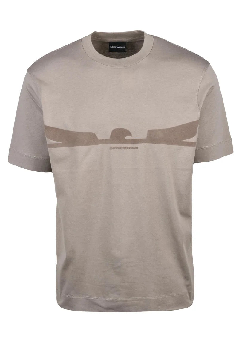 Emporio Armani T-shirt Cotone Grigio