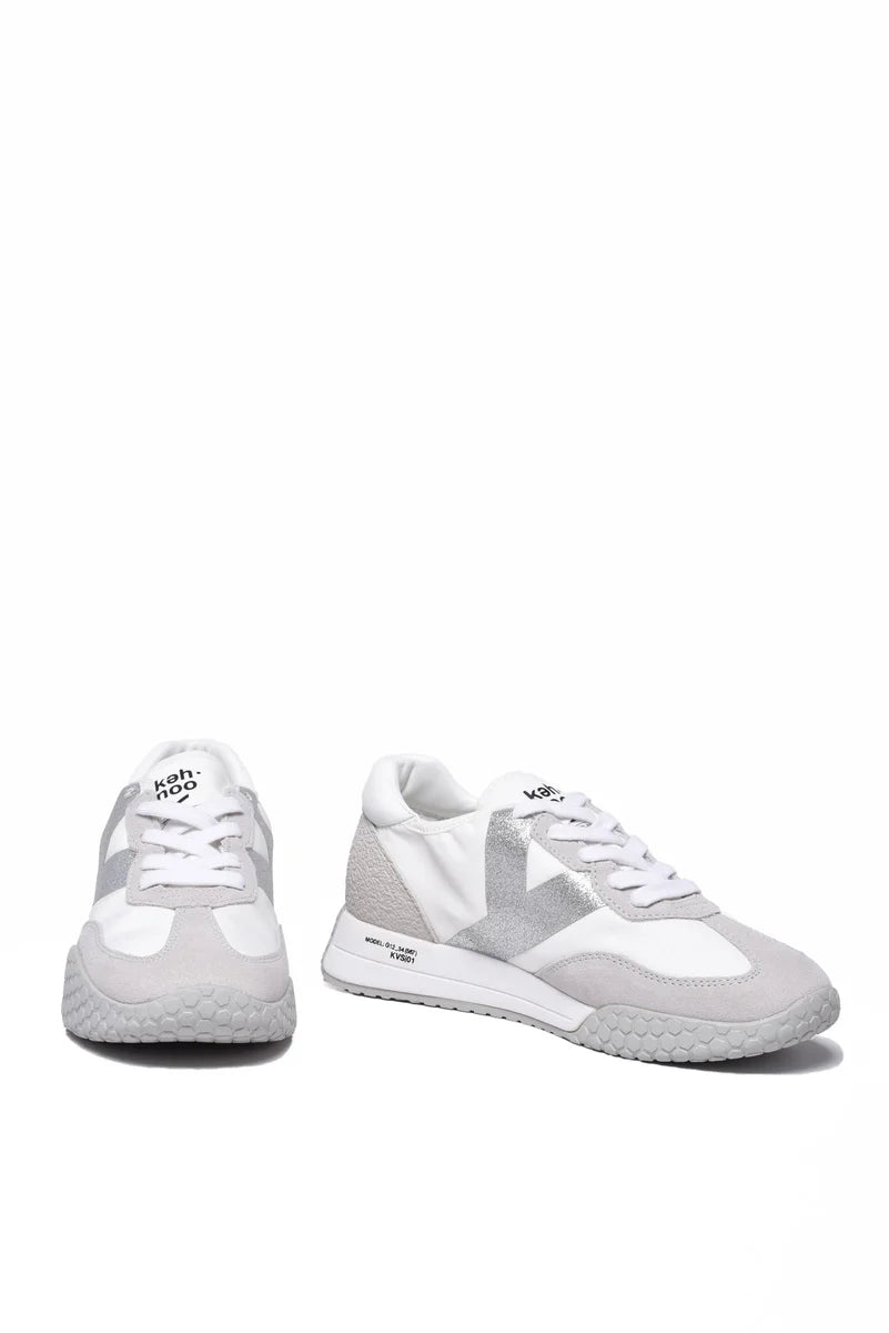 Keh-noo Sneakers Donna Bianco/Grigio