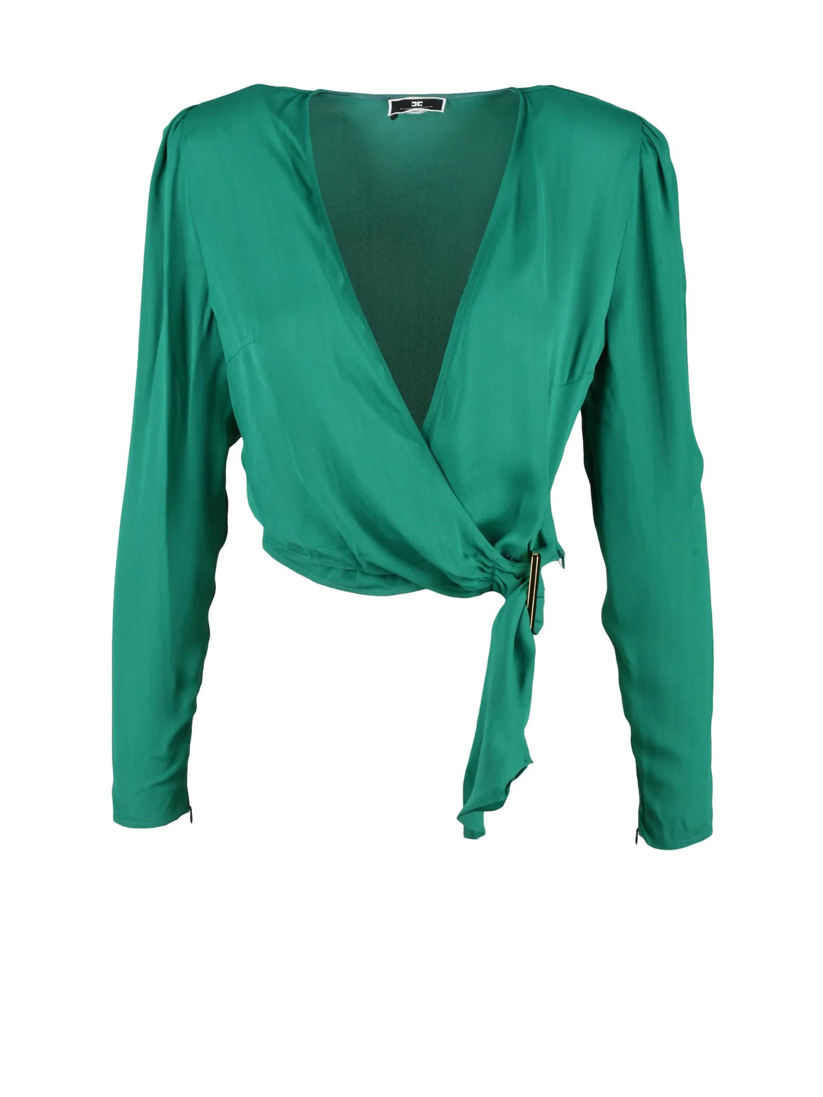 Elisabetta Franchi Camicia Viscosa - Verde