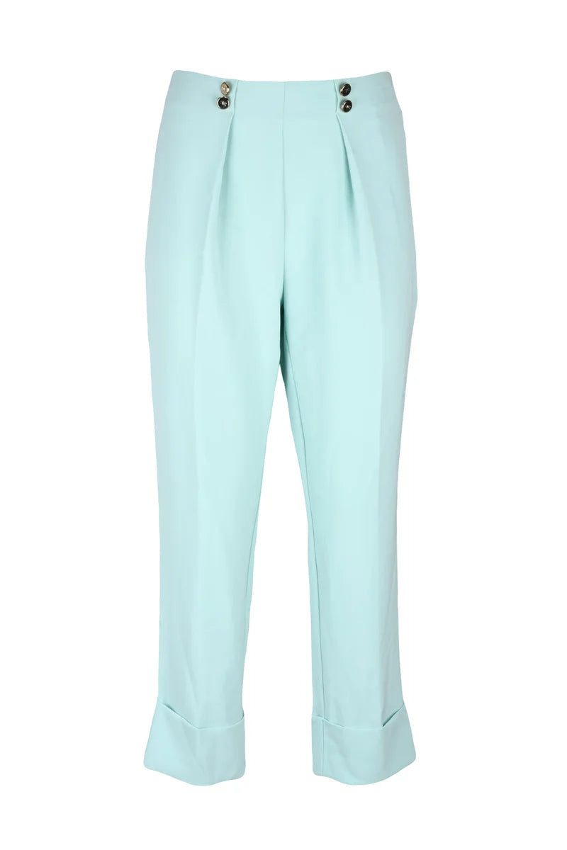 Elisabetta Franchi Pantaloni - Acquamarina