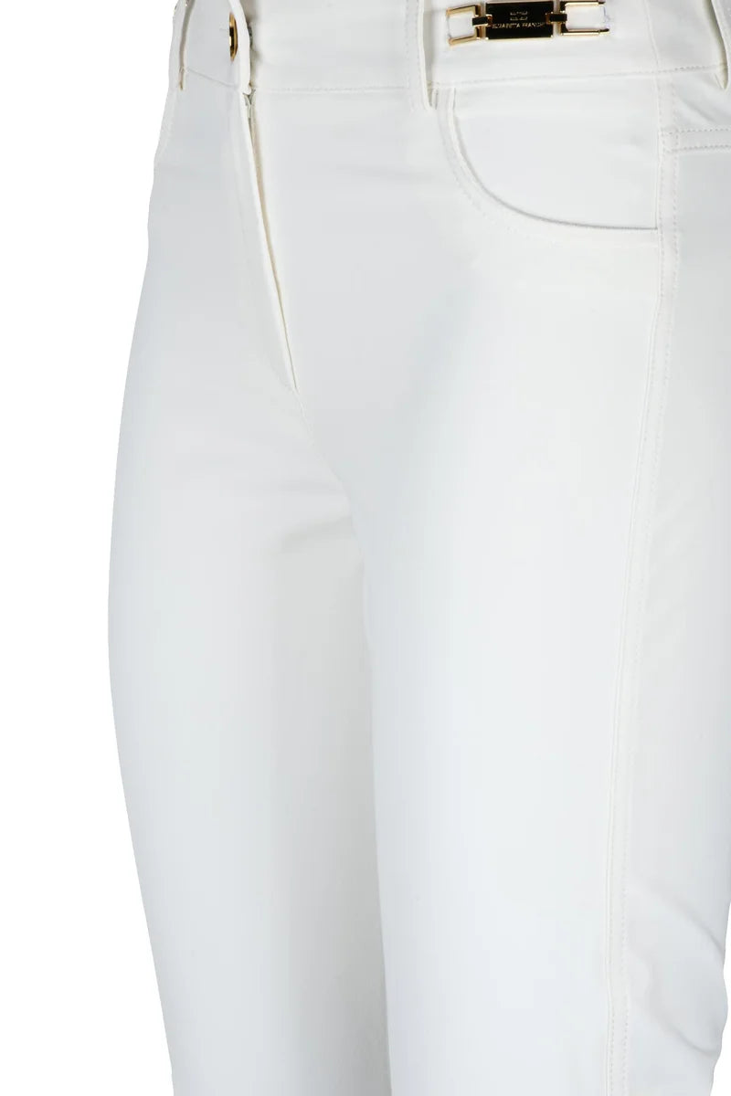 Elisabetta Franchi Pantaloni - Bianco