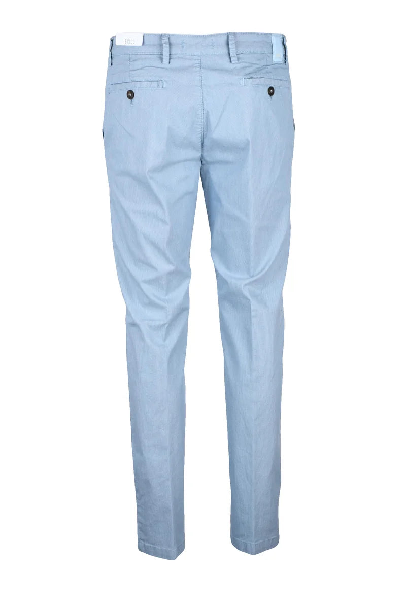 Exigo Pantaloni Stretch - Celeste