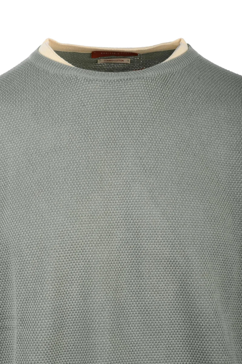 Daniele Fiesoli Pullover Girocollo in Cotone - Blu