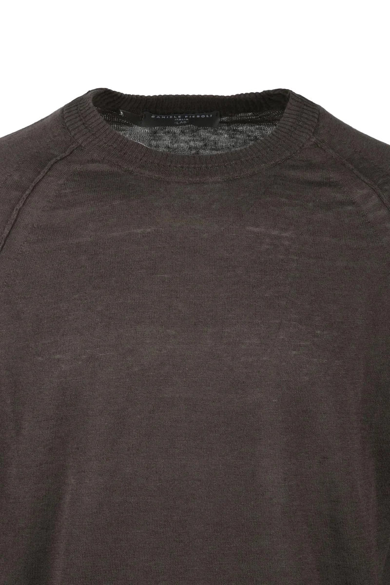 Daniele Fiesoli Raglan Pullover - Brown