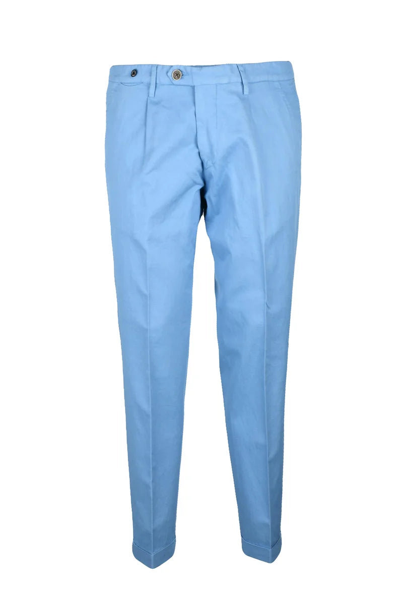 Filetto Pantalone Classico - Celeste