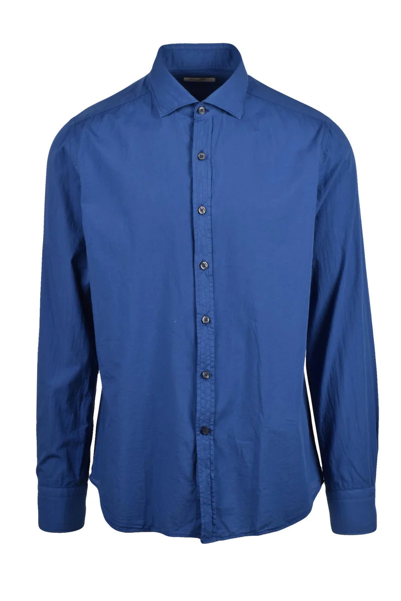 Ghirardelli Camicia in Cotone - Blu
