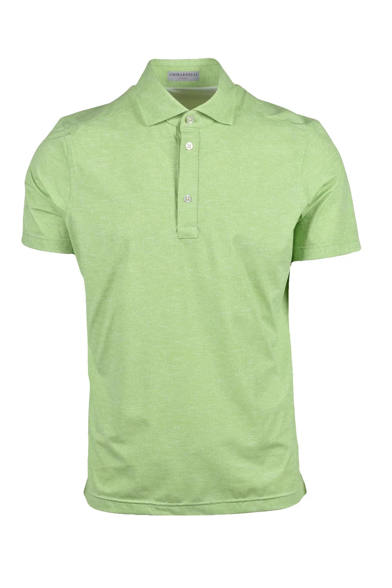 Ghirardelli Next Polo Tecnica - Acid Green