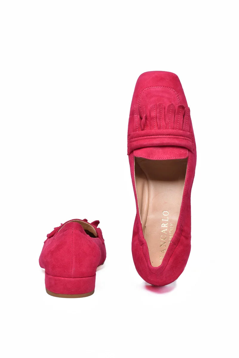 Giancarlo Abbigliamento Mocassino Suede - Royal Blue