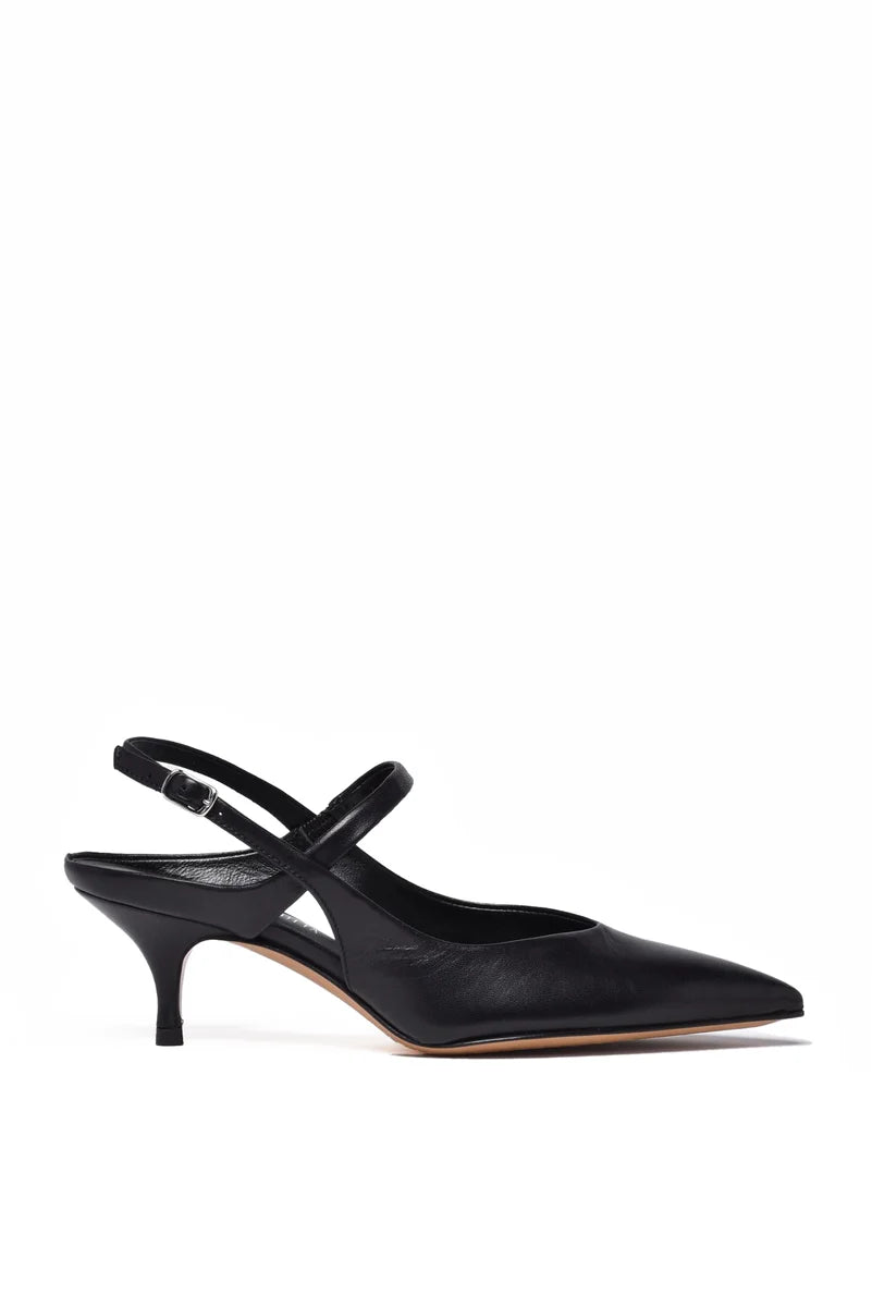 Guglielmo Rotta Décolleté Tacco 6cm - Nero