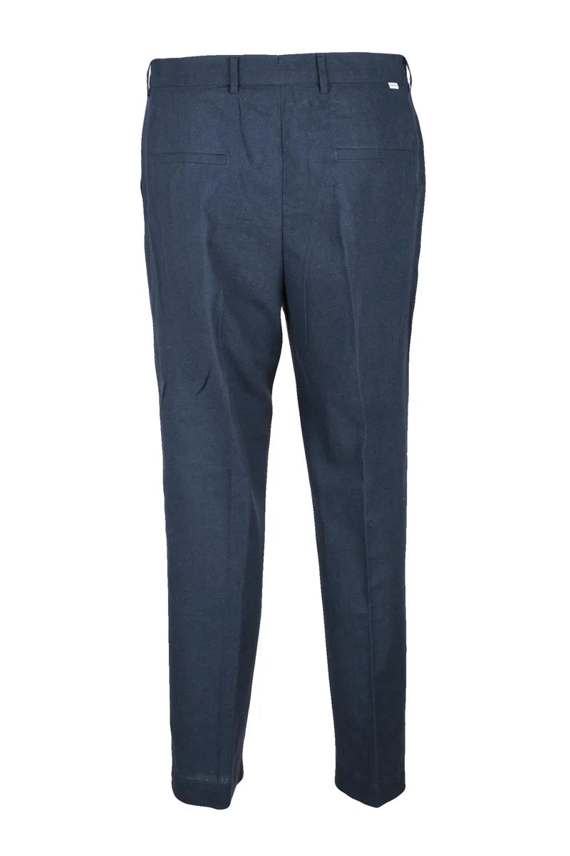 Hamaki-ho Pantaloni Classici Beige Poliestere e Cotone