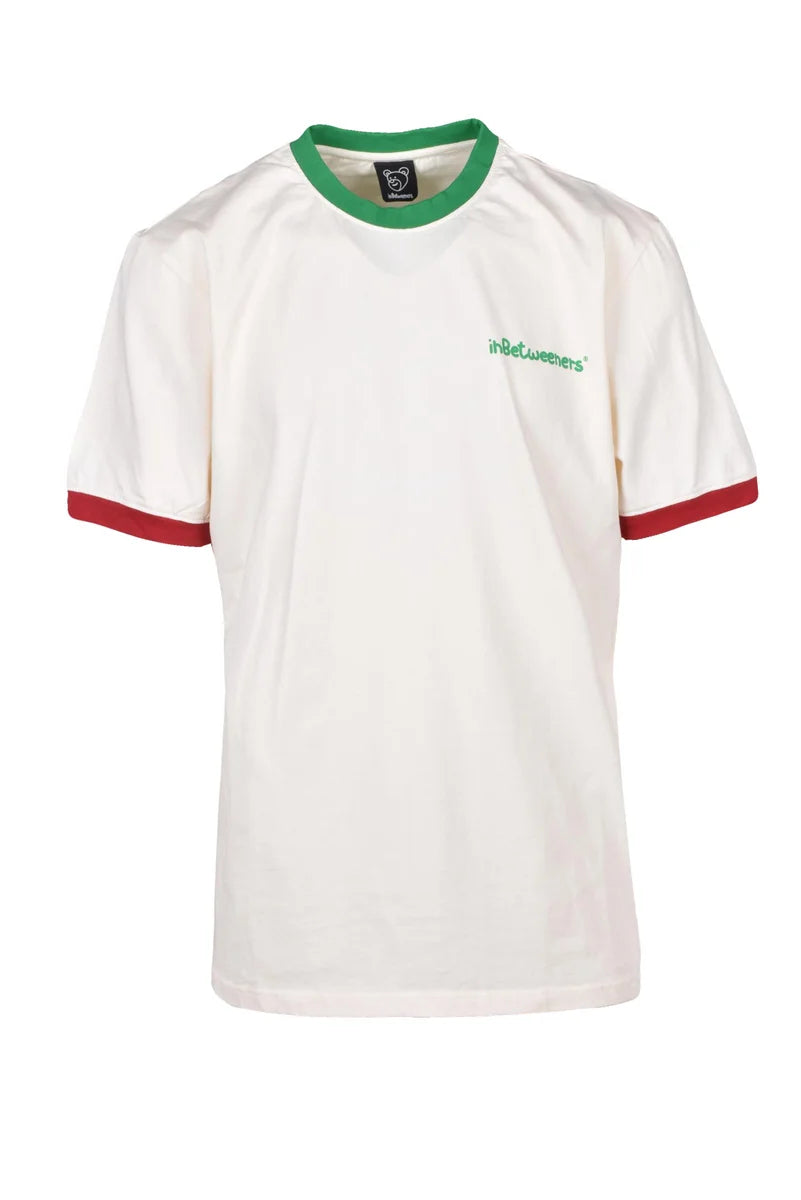 Inbetweeners T-shirt Cream Cotone