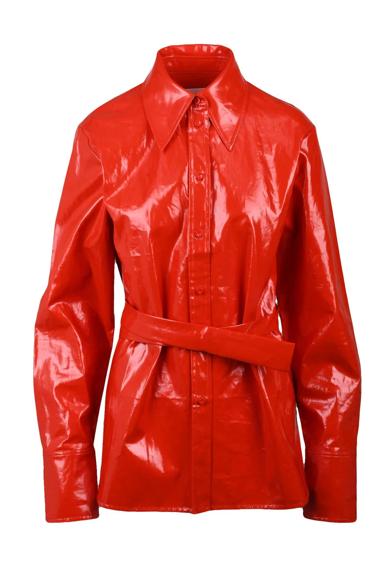 Jil Sander Camicia Over - Rosso