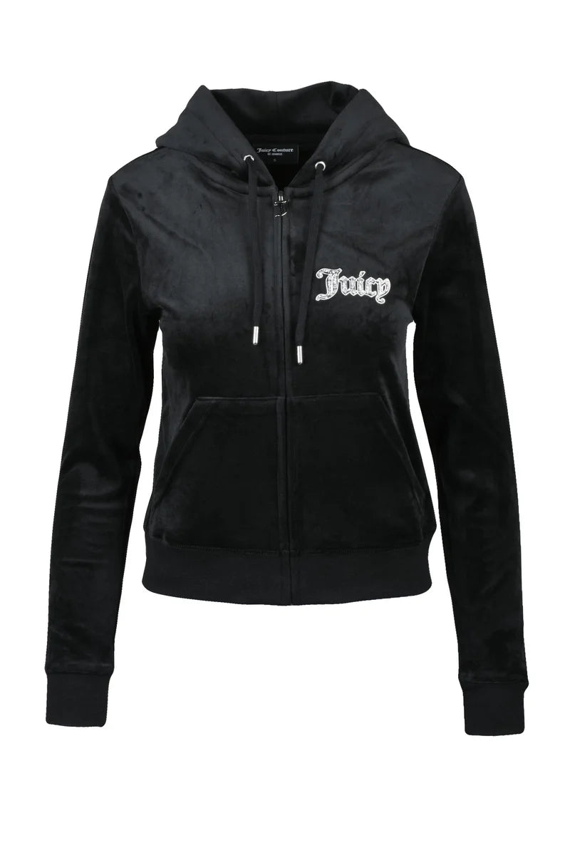 Juicy Couture Felpa Ciniglia - Nero