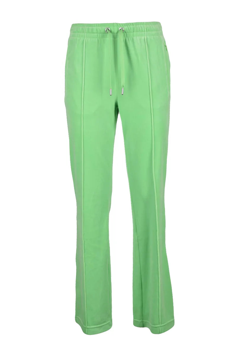 Juicy Couture Chenille Tracksuit Bottoms - Green Shock
