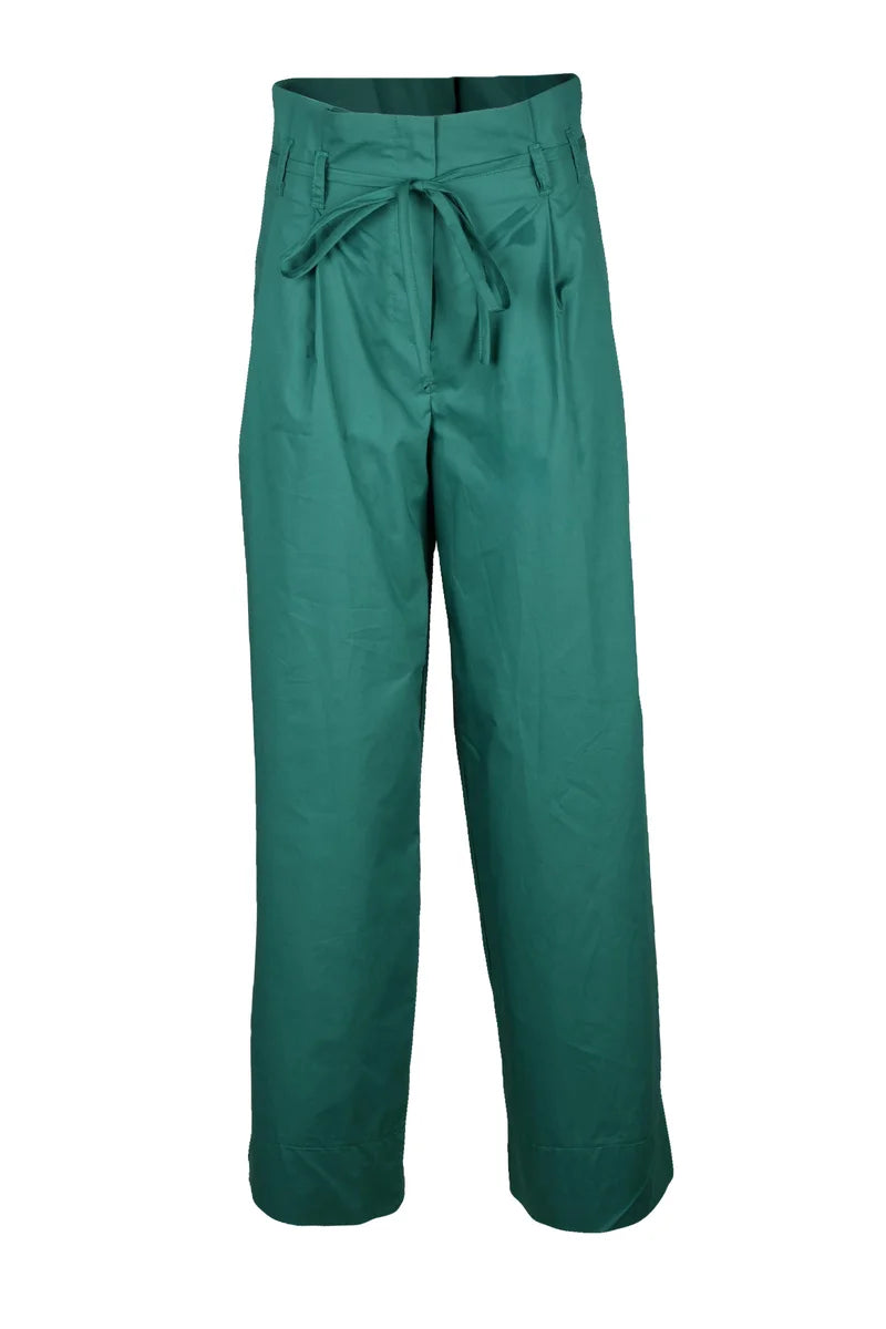 Kaos Jeans Pantaloni Samurai Cotone - Verde